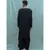Black Kurta and Black Dhoti