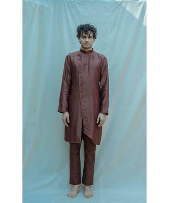 Brown Kurta And Pants 1
