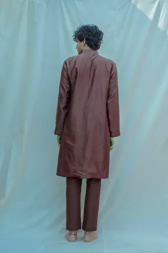 Brown Kurta And Pants