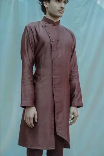 Brown Kurta And Pants