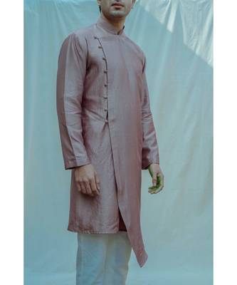 Mauve Kurta And Pants 3