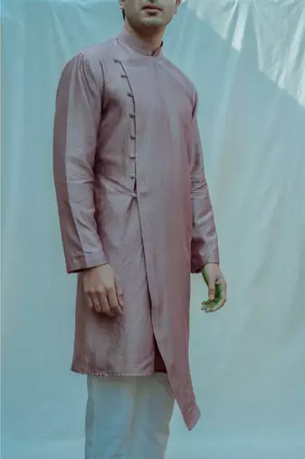Mauve Kurta And Pants