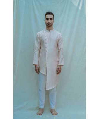 Peach Kurta And Pants 1