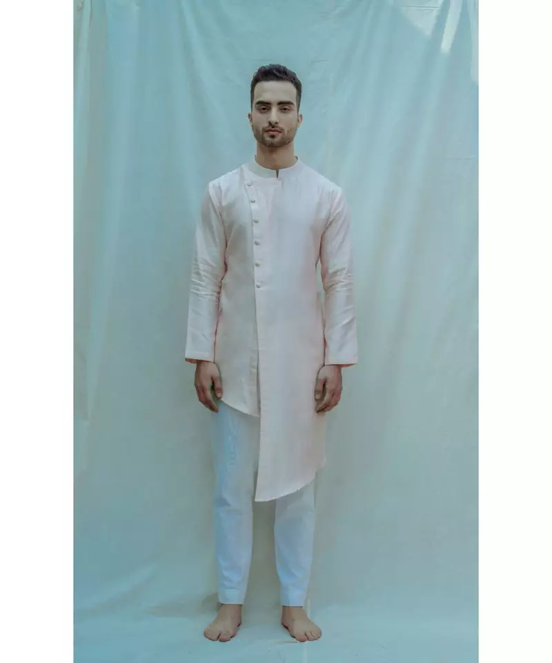 Peach Kurta and pants