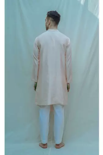 Peach Kurta And Pants