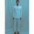 Of white Bandgala suit with matching pants and off white band collar shirt