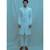 off white  Achkan with off White kurta and off white pants
