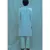 off white Panelled Achkan with off White kurta and off white pants