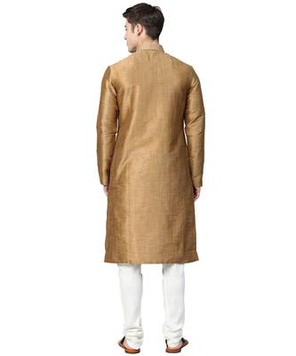 Brown Silk  men kurta 5