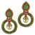 Multicolor Pearl danglers-drops