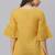 Janasya Mustard embroidered cotton cotton tops