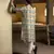 Printed Silk Kurta with Cotton Silk Churidar for Men