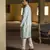 Printed Silk Kurta with Cotton Silk Churidar for Men