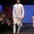 Printed Silkmul Kurta with Dupion Silk Bandi and Cotton Silk Churidar for Men