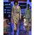 Printed Velvet Kurta and Silkmul Churidar for Men