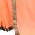 Peach woven silk saree with blouse