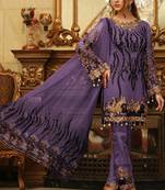 Purple Sequence Designer Pakistani Suit