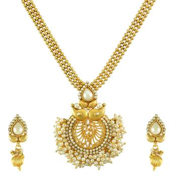 White Pearl necklace-sets 1