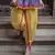 Deep Purple khadi embroidered kedia and tulip pants