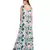 Printed Art Crepe High-Low Kurta with Frill Palazzo for Women