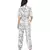 Printed Art Crepe Top with Jogger Pant for Women