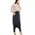 Printed Art Georgette Off Shoulder Ruffle Top with Art Crepe Low Crotch Pant for Women