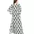 Printed Art Crepe Kaftaan for Women
