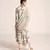 Printed Art Crepe Kurta with Soft Net Churidar and Printed Art Georgette Dupatta for Women