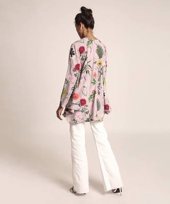 PS Pret by Payal Singhal Lilac Colour Printed Art Crepe Tunic 2