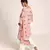 Printed Art Crepe Kaftaan for Women