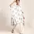 Printed Art Crepe Kaftaan for Women