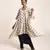 Printed Art Crepe Kurta with Low Crotch Pant for Women