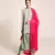 Printed Art Crepe Short Kalidaar with Low Crotch Pant and Art Georgette Dupatta for Women