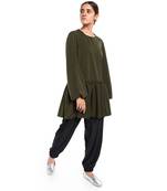 Georgette Frill Hem Tunic for Women
