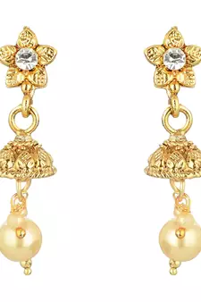 Artificial Multicolour Stone Studded Short Necklace Set