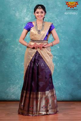 Shivangi Floral Spin Langa Davani  2
