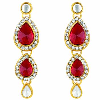 Traditional Kundan Necklace Set for Women  7