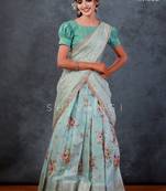 Shivangi Chanderi Digital Print  Langa Voni 