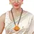 Gold south-indian-temple jewellery set