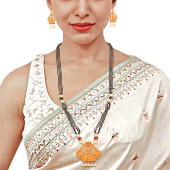 Golden south-indian-temple jewellery set 2