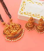 Gold Plated South-Indian-Temple-Jewellery Set