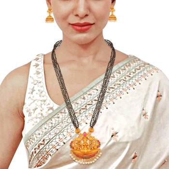 Gold Plated South-Indian-Temple-Jewellery Set 2