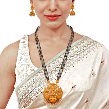 Gold Plated South-Indian-Temple-Jewellery Set 2