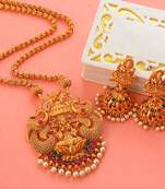 Laxmi Inspired South-Indian-Temple-Jewellery Set