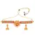 Laxmi Inspired Matt Finish South-Indian-Temple-Jewellery Set