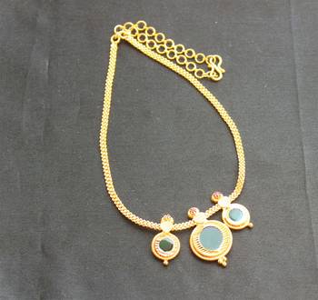 Multicolor agate necklaces 2