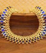 Blue agate necklaces