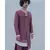 COTTON X LINEN DARK purple KURTA SET