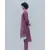 COTTON X LINEN DARK purple KURTA SET