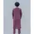 COTTON X LINEN DARK purple KURTA SET